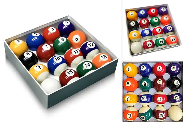 Detailed view of Best 2-1/4-Inch Pool Balls