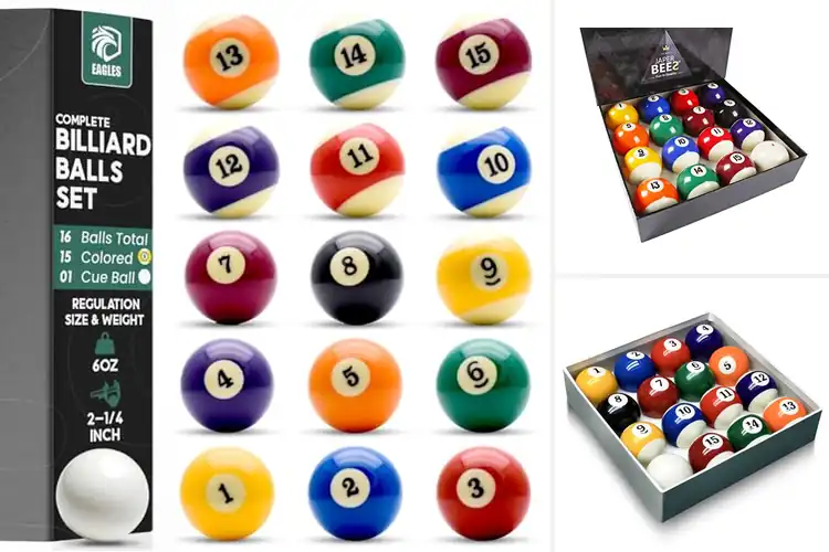 Detailed view of Best Balanced Billiard Ball Sets
