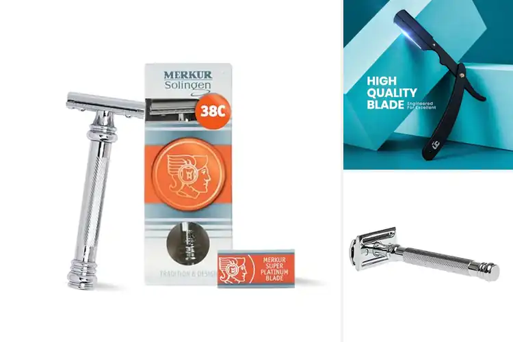 Detailed view of Best Barber Pole Safety Razors