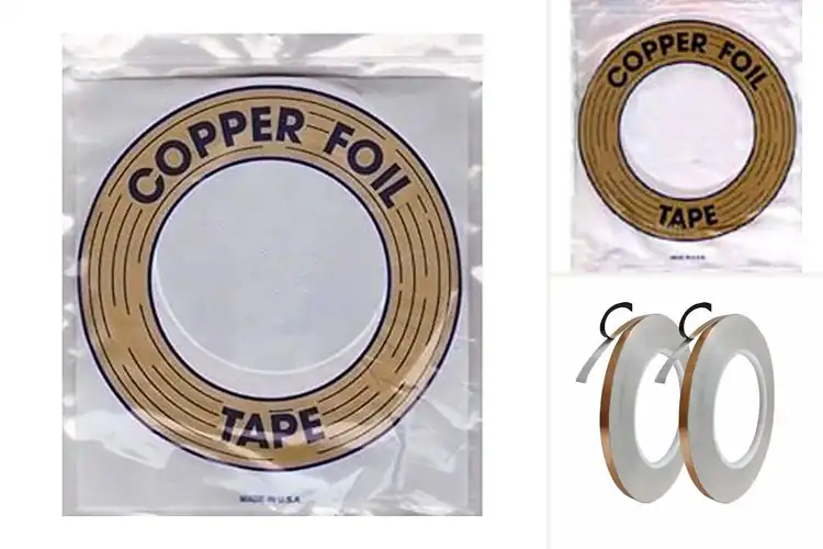 Detailed view of Best Black Backed Copper Foil Tapes