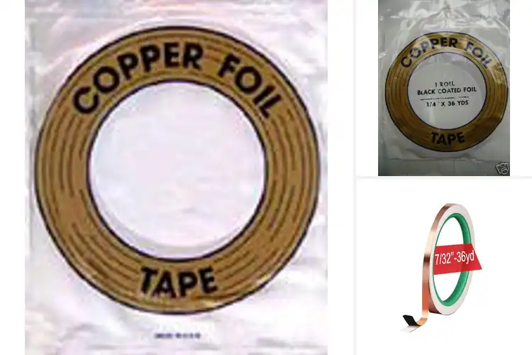 Detailed view of Best Black Backed Foil Tapes
