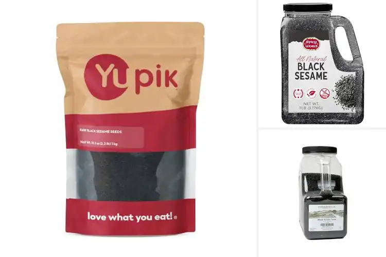Detailed view of Best Bulk Black Sesame Seeds