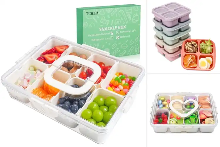 Detailed view of Best Compartment Snack Trays