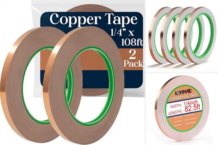 Detailed view of Best Copper Foil Tapes For DIY Crafts