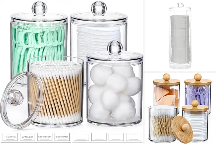 Detailed view of Best Cotton Pad Containers