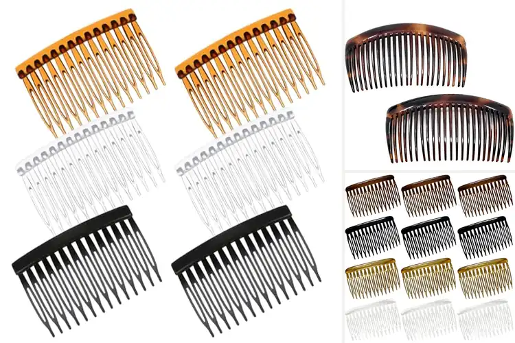 Detailed view of Best Decorative Side Comb Clips