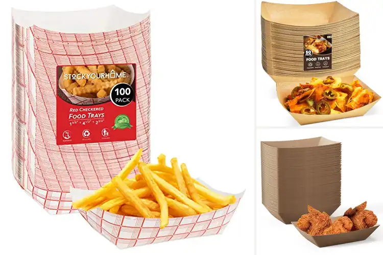 Detailed view of Best Disposable Snack Trays