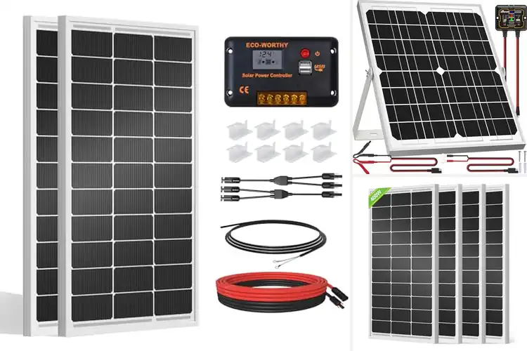 Detailed view of Best Easy Install Solar Panels