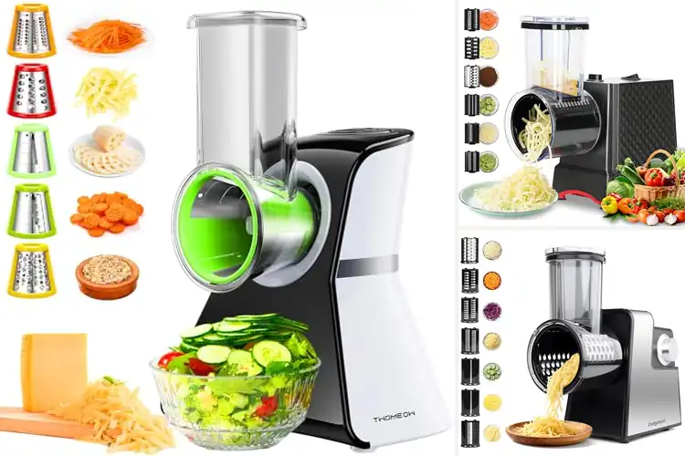 Detailed view of Best Electric Cheese Graters: Fast, Easy Meal Prep