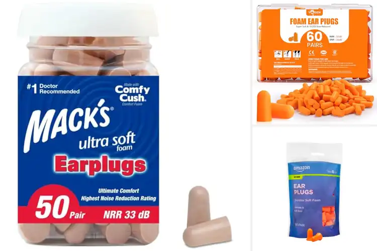 Detailed view of Best Foam Earplugs for Deep Sleep & Focus
