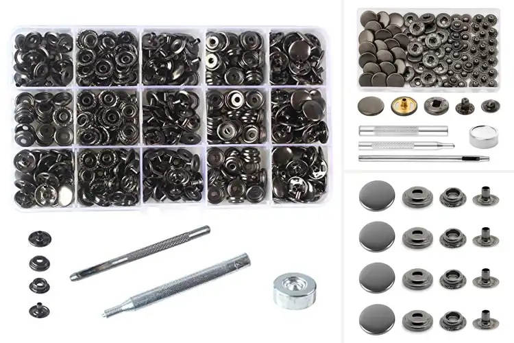 Detailed view of Best Gun Metal Snaps: Top 10 Picks for Crafting Excellence