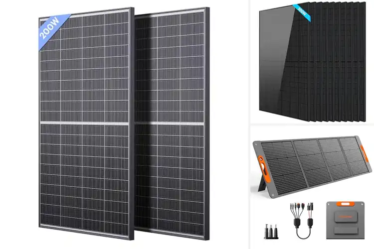 Detailed view of Best High Efficiency Solar Panels