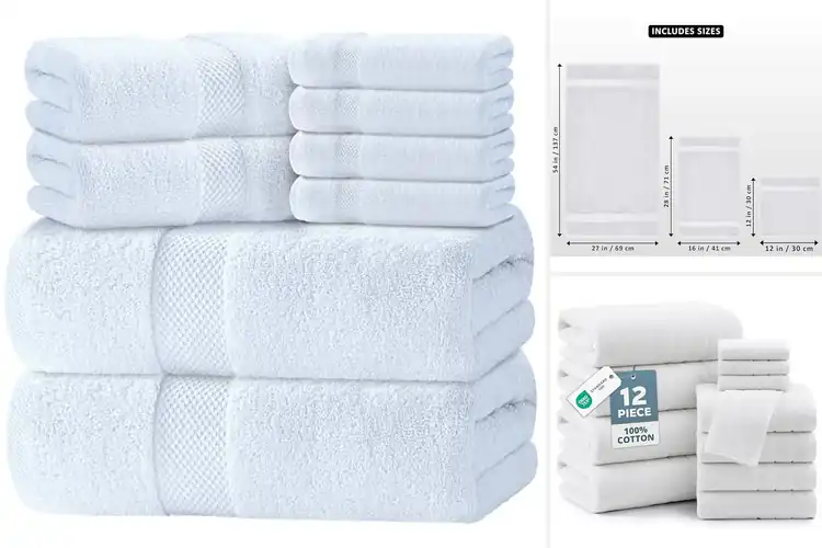 Detailed view of Best Hotel Towel Sets: 10 Luxurious Spa‑Like Selections