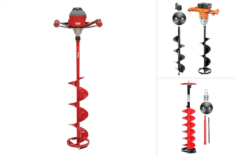 Detailed view of Best Ice Fishing Augers