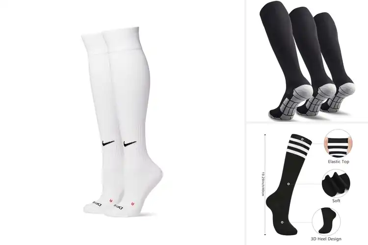 Detailed view of Best Knee High Sports Socks: Stay Dry & Focused