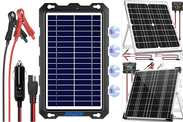 Detailed view of Best Motorcycle Solar Chargers