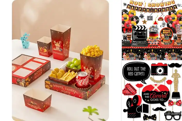 Detailed view of Best Movie Night Party Kits