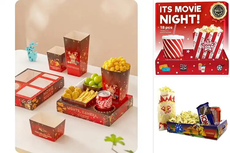 Detailed view of Best Movie Night Snack Trays