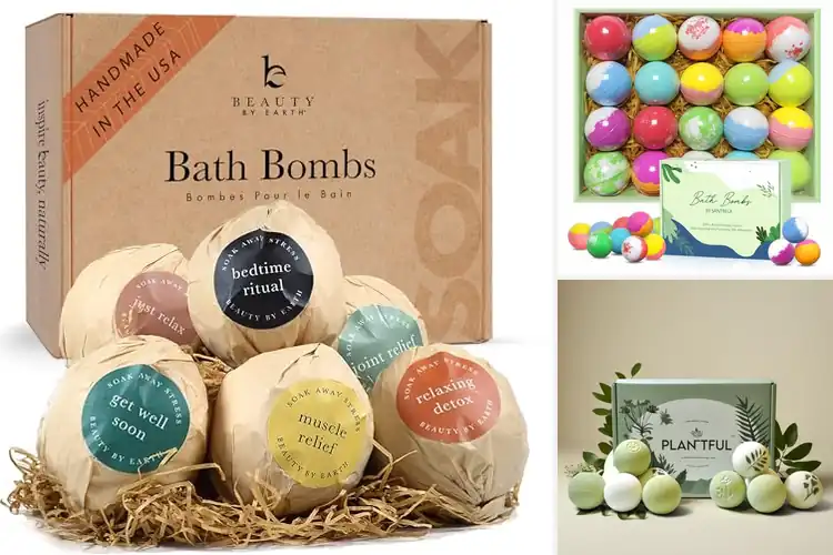 Detailed view of Best Organic Bath Bombs for Relaxation & Soft Skin