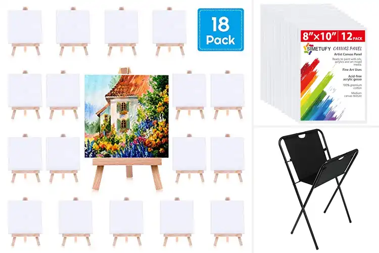 Detailed view of Best Portable Art Canvases