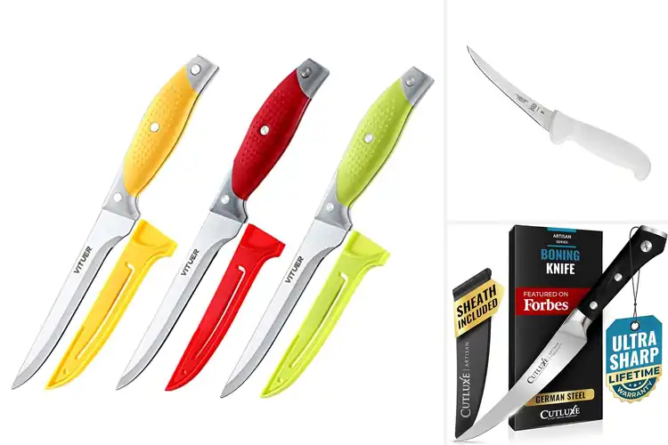 Detailed view of Best Poultry Deboning Knives