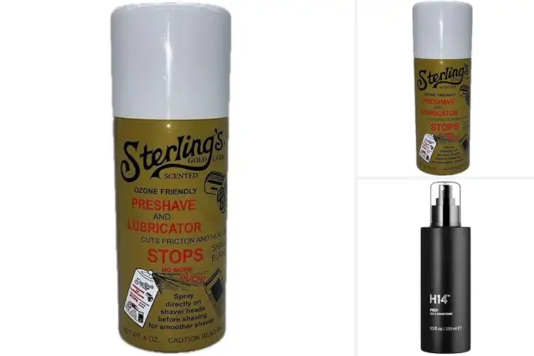 Detailed view of Best Preshave Sprays