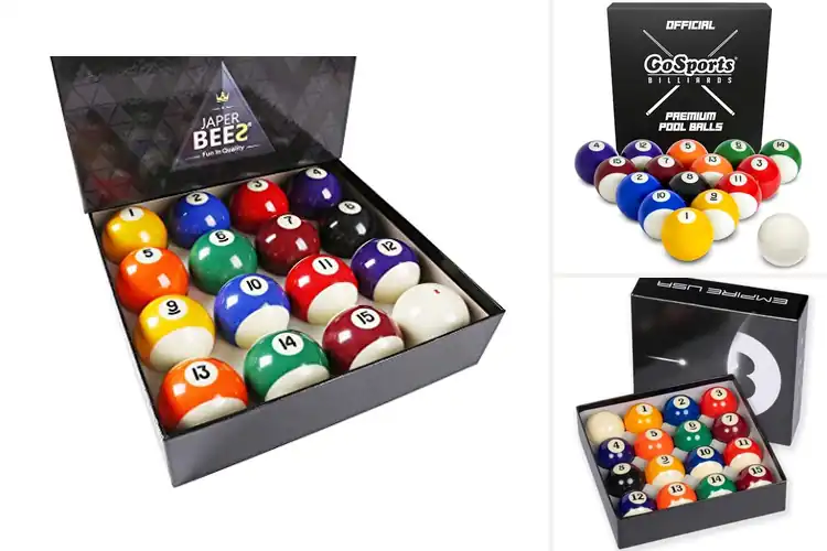 Detailed view of Best Regulation Billiard Balls