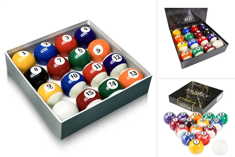 Detailed view of Best Regulation Pool Balls