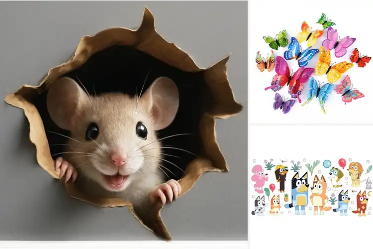 Detailed view of Best Removable Wall Stickers