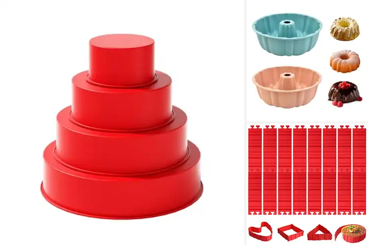 Detailed view of Best Silicone Cake Molds: Top 10 Picks for Easy, Fun Baking