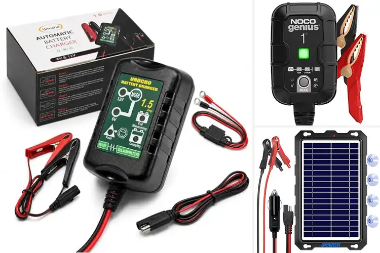 Detailed view of Best Snowmobile Battery Chargers for Long Rides