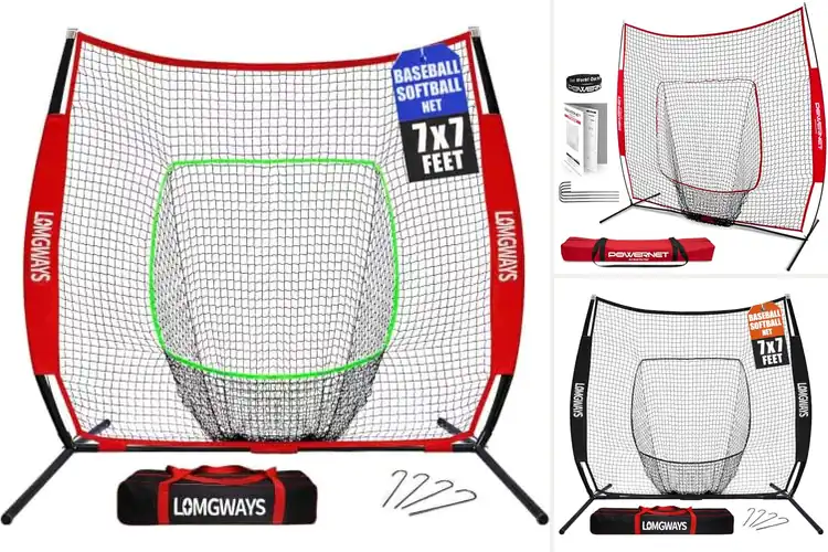 Detailed view of Best Softball Practice Nets: Durable, Portable & Anytime