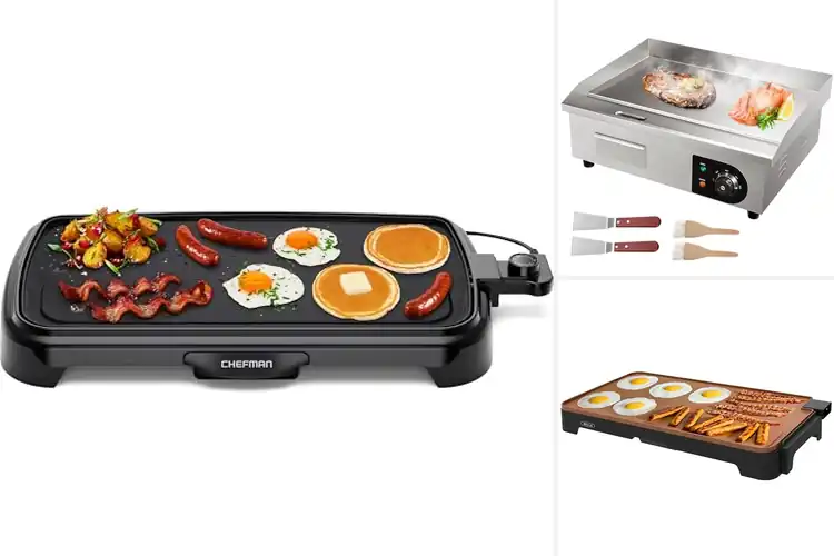 Detailed view of Best Tabletop Electric Griddles