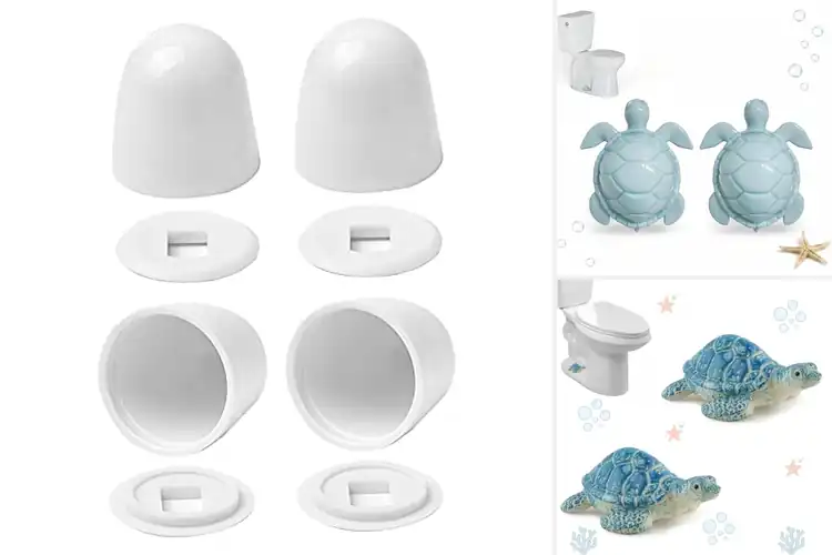 Detailed view of Best Toilet Floor Bolt Covers