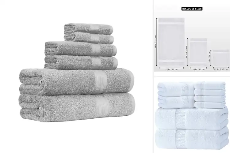 Detailed view of Best Towel Sets: Top 10 Picks for Ultimate Softness & Style