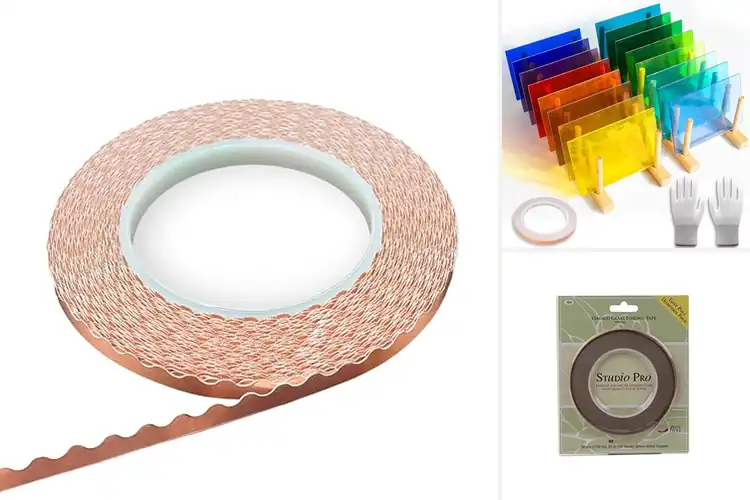 Detailed view of Best Transparent Glass Foil Tapes