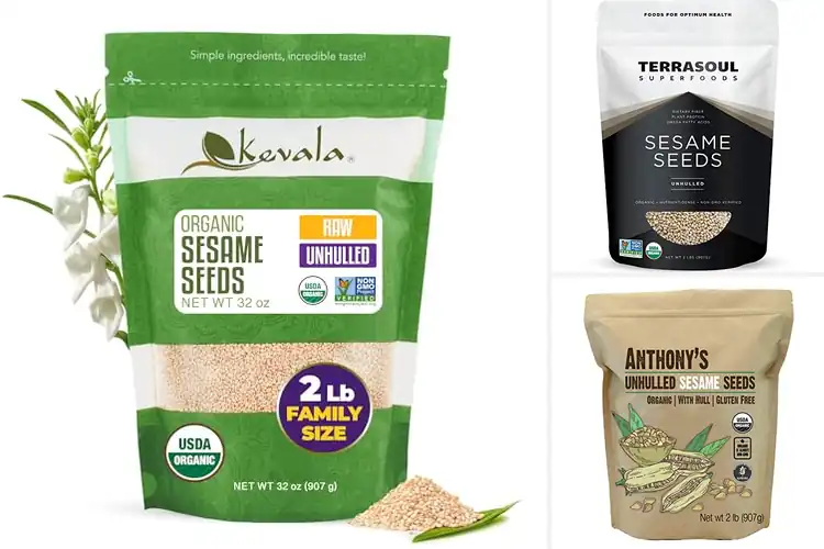 Detailed view of Best Unhulled Sesame Seeds