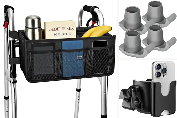 Detailed view of Best Walker Accessories for Comfort & Safety