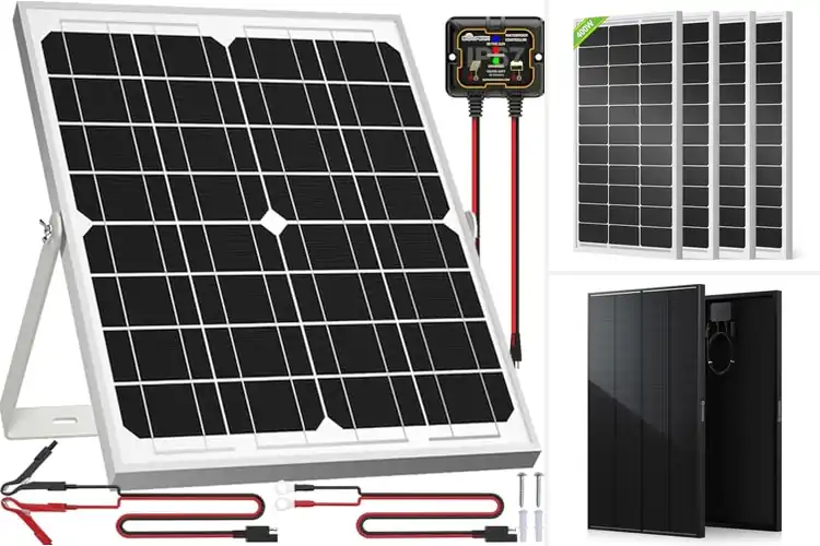 Detailed view of Best Waterproof Solar Panels