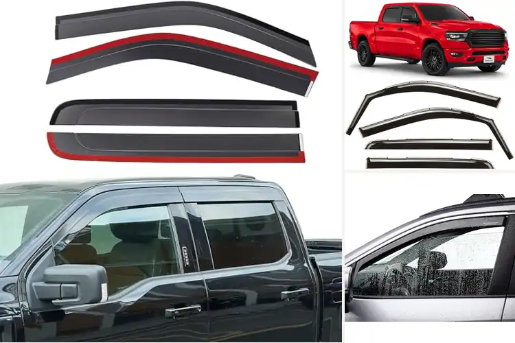 Detailed view of Best Window Deflectors