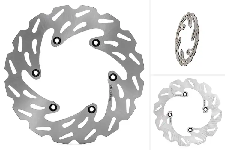 Detailed view of Best YZ Style Rotors